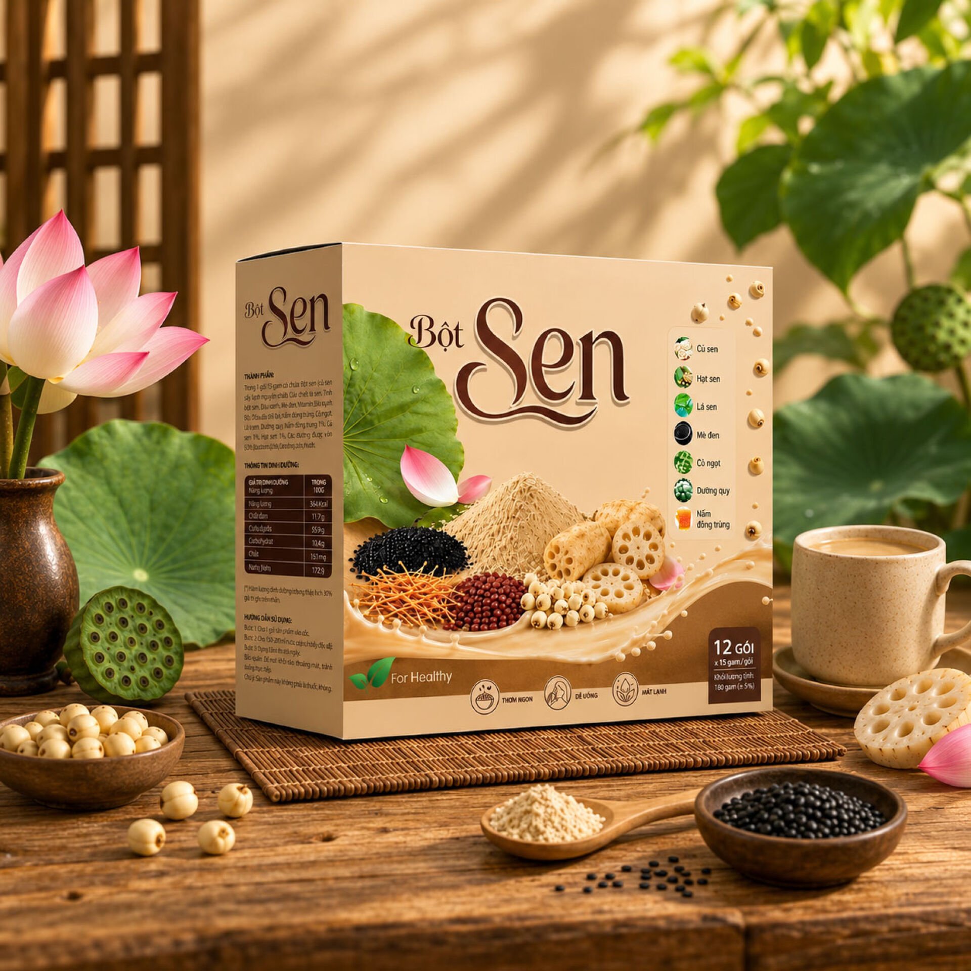 Bột sen