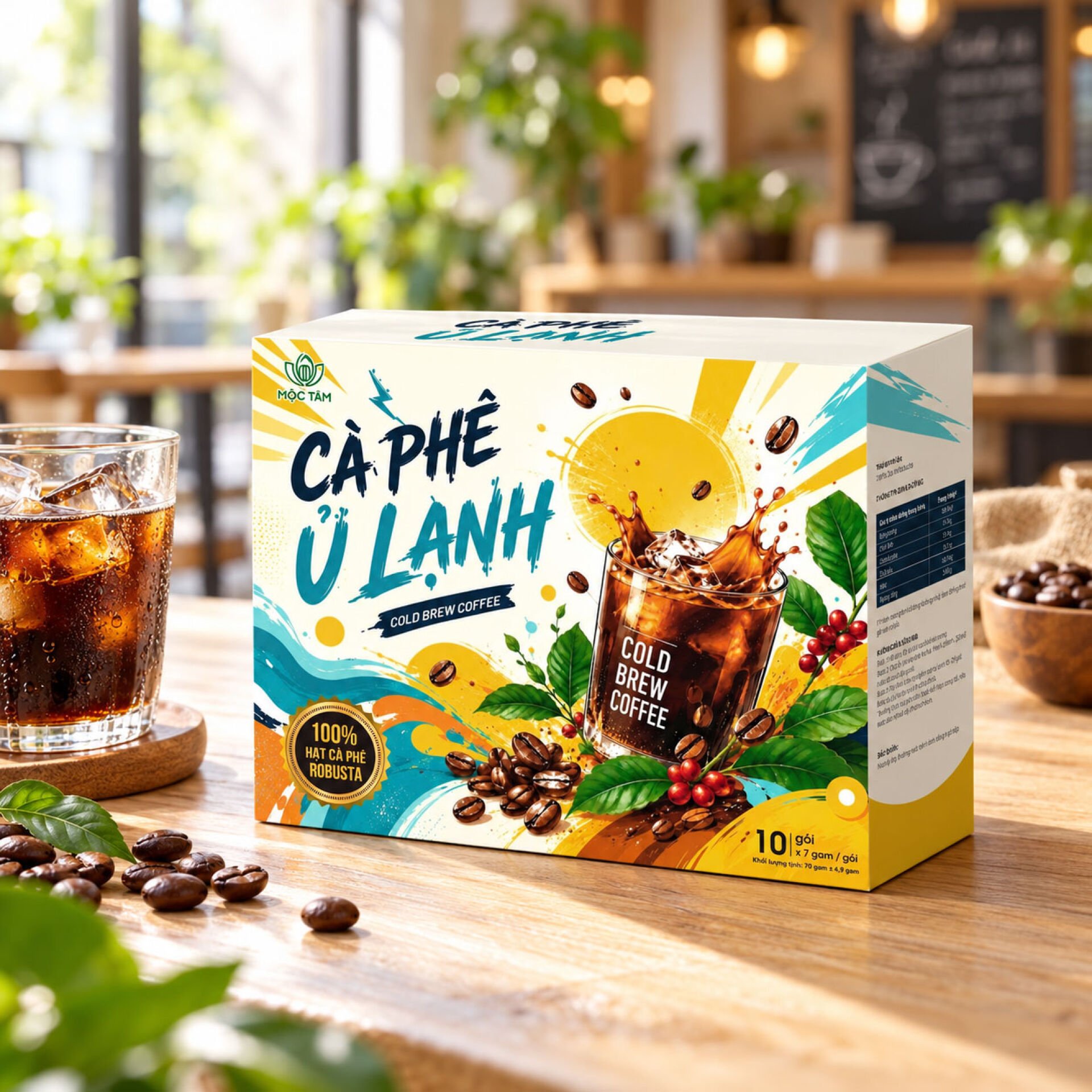 Cà phê ủ lạnh Mộc Tâm