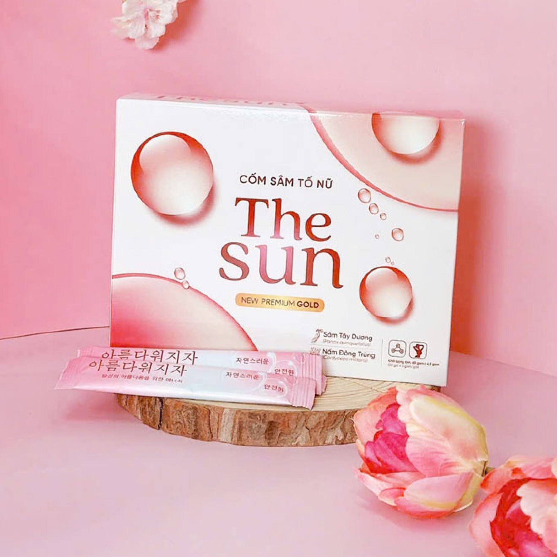 Cốm sâm tố nữ The Sun