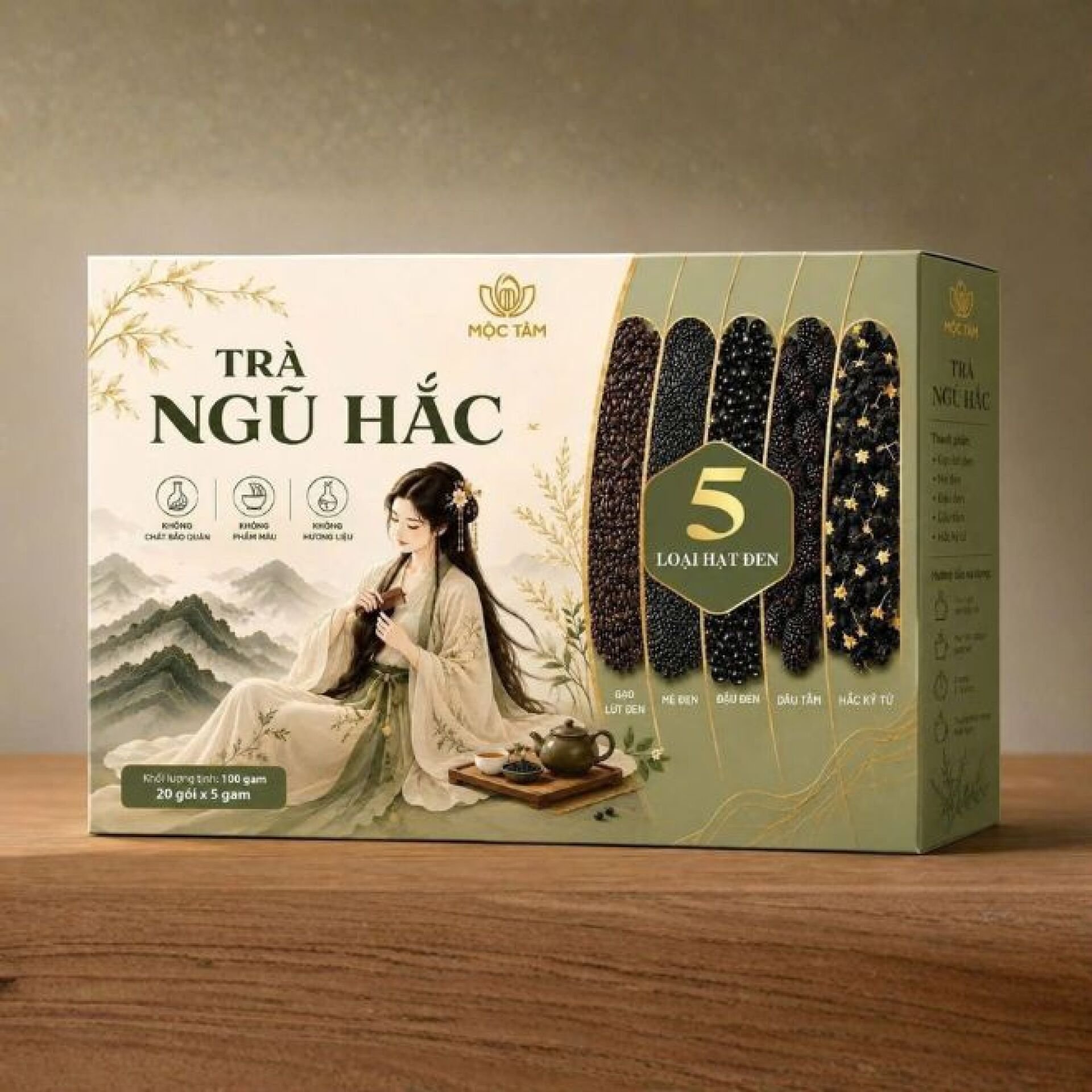 Trà ngũ hắc Mộc Tâm