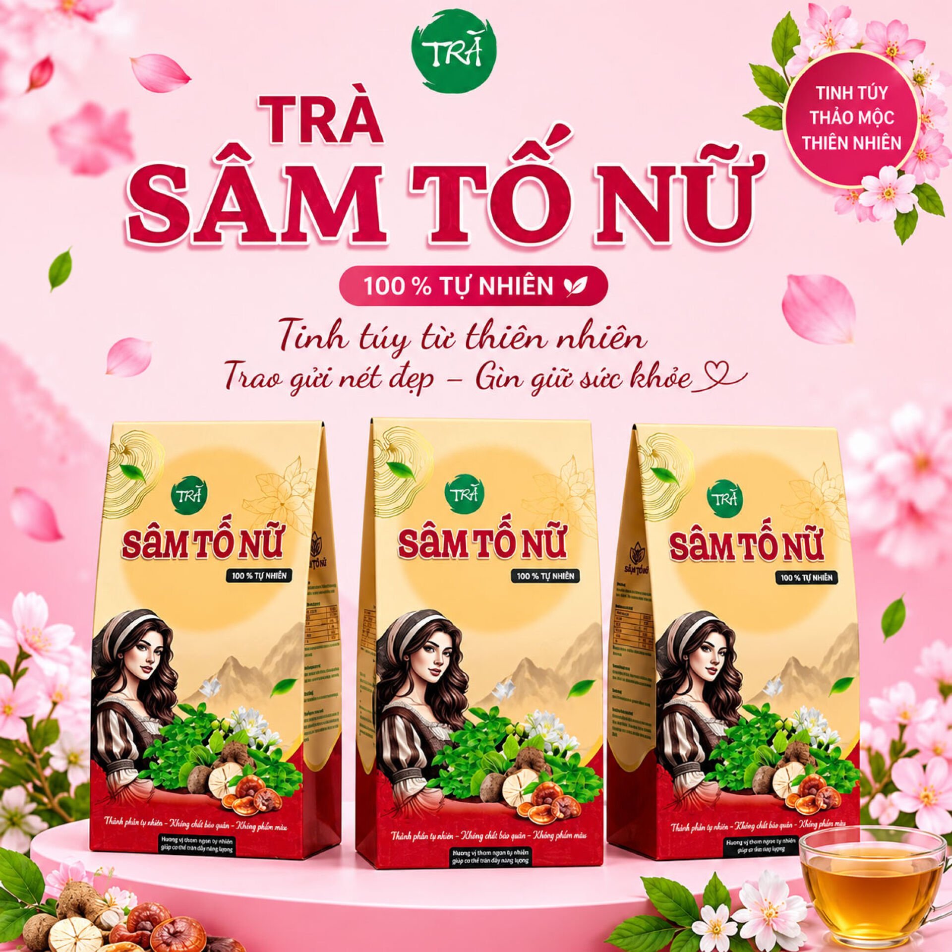Trà sâm tố nữ