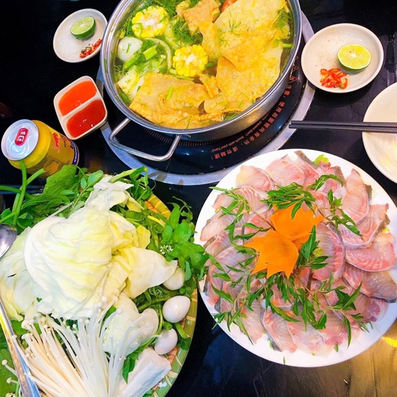 Lẩu cá tầm Sapa